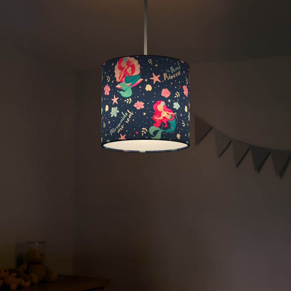 Enchanting Mermaid Princess lampshade