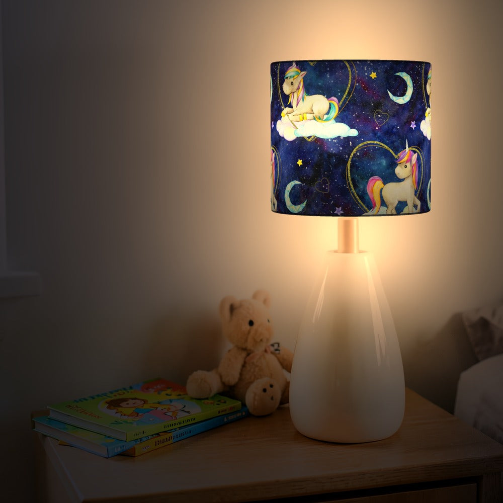 Magical Unicorn and Moon lampshade