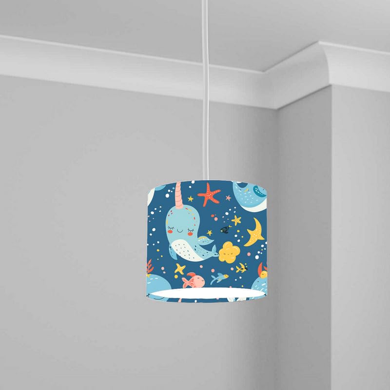 Aquatic Lampshade Kids Bedroom LightShade ver246 20CM X 18.5CM