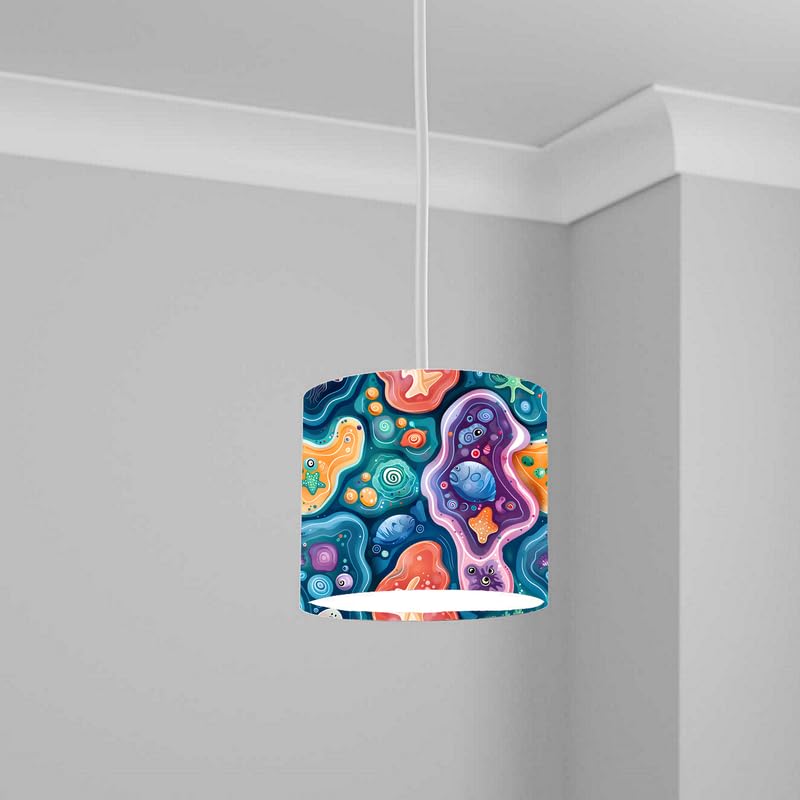 Aquatic Lampshade Kids Bedroom LightShade ver27 20CM X 18.5CM