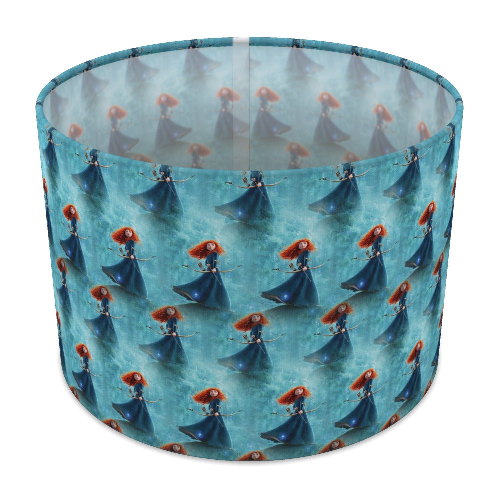 Princess Brave Blue Character lampshade - 30cm Table
