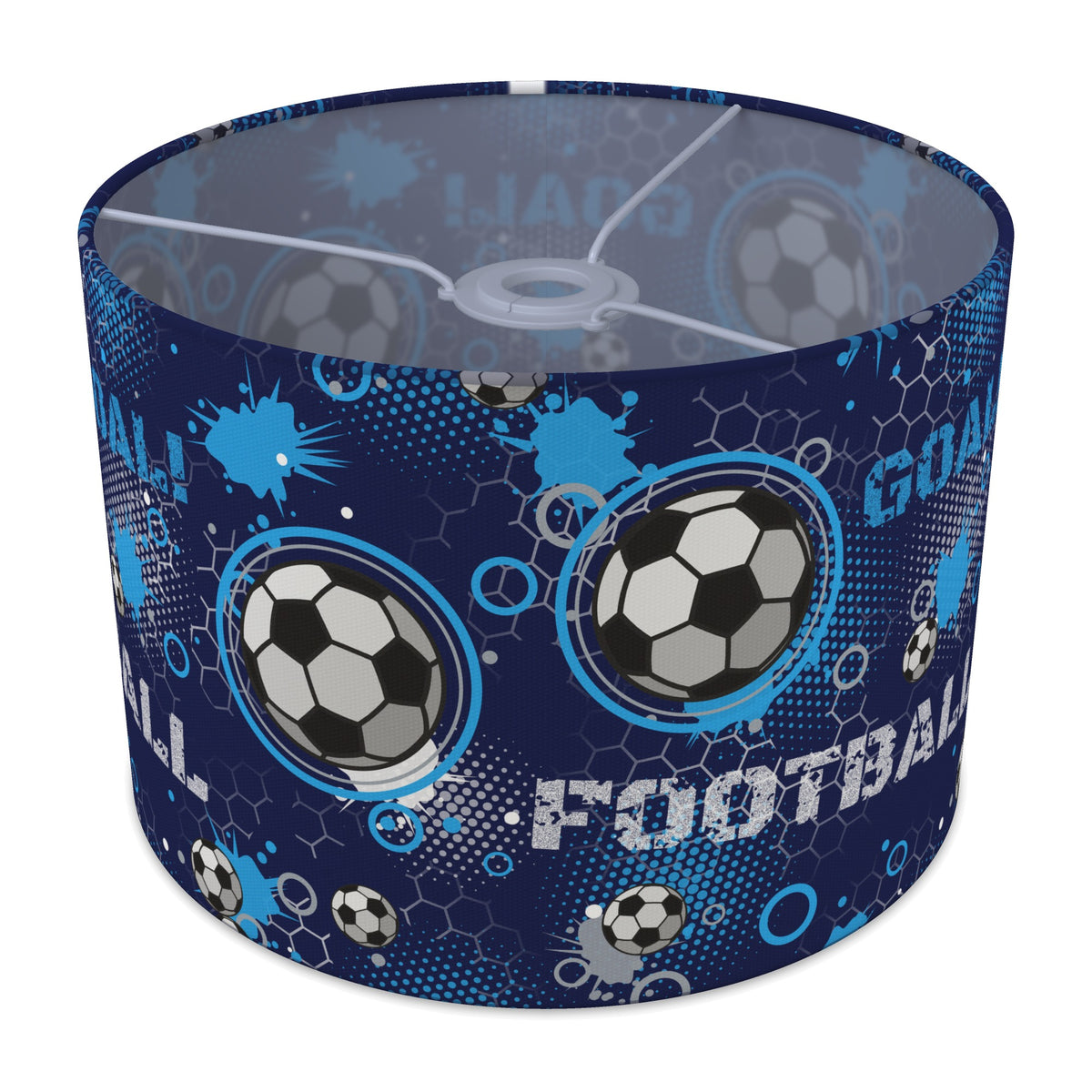 Navy Football Crazy lampshade - 30cm x 21cm Ceiling