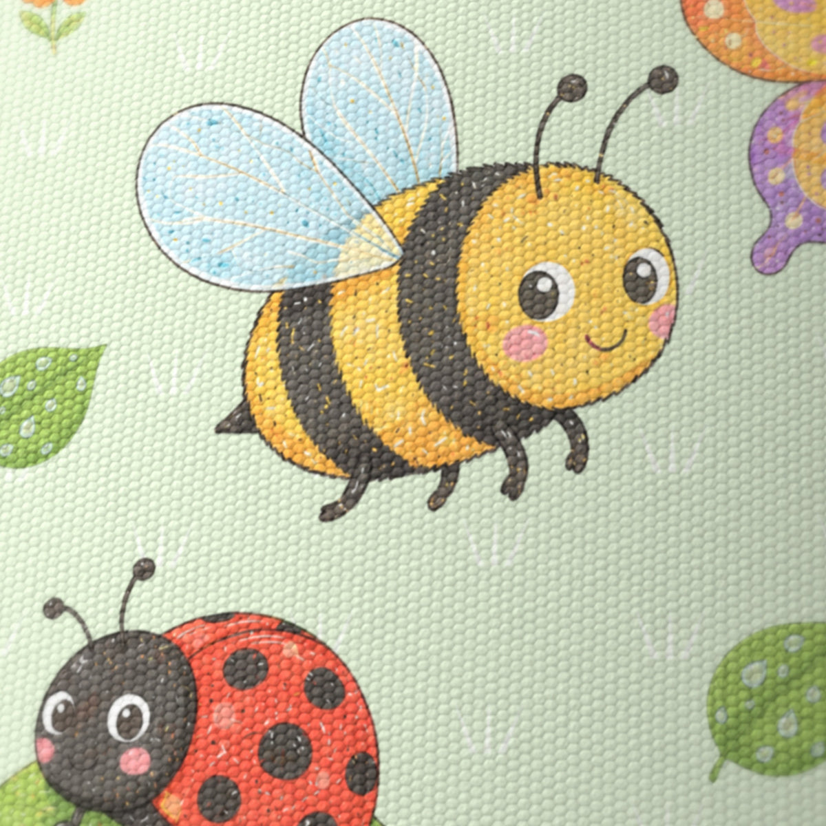 Meadow Garden Bugs lampshade - 20cm x 18.5cm Ceiling - photo 6