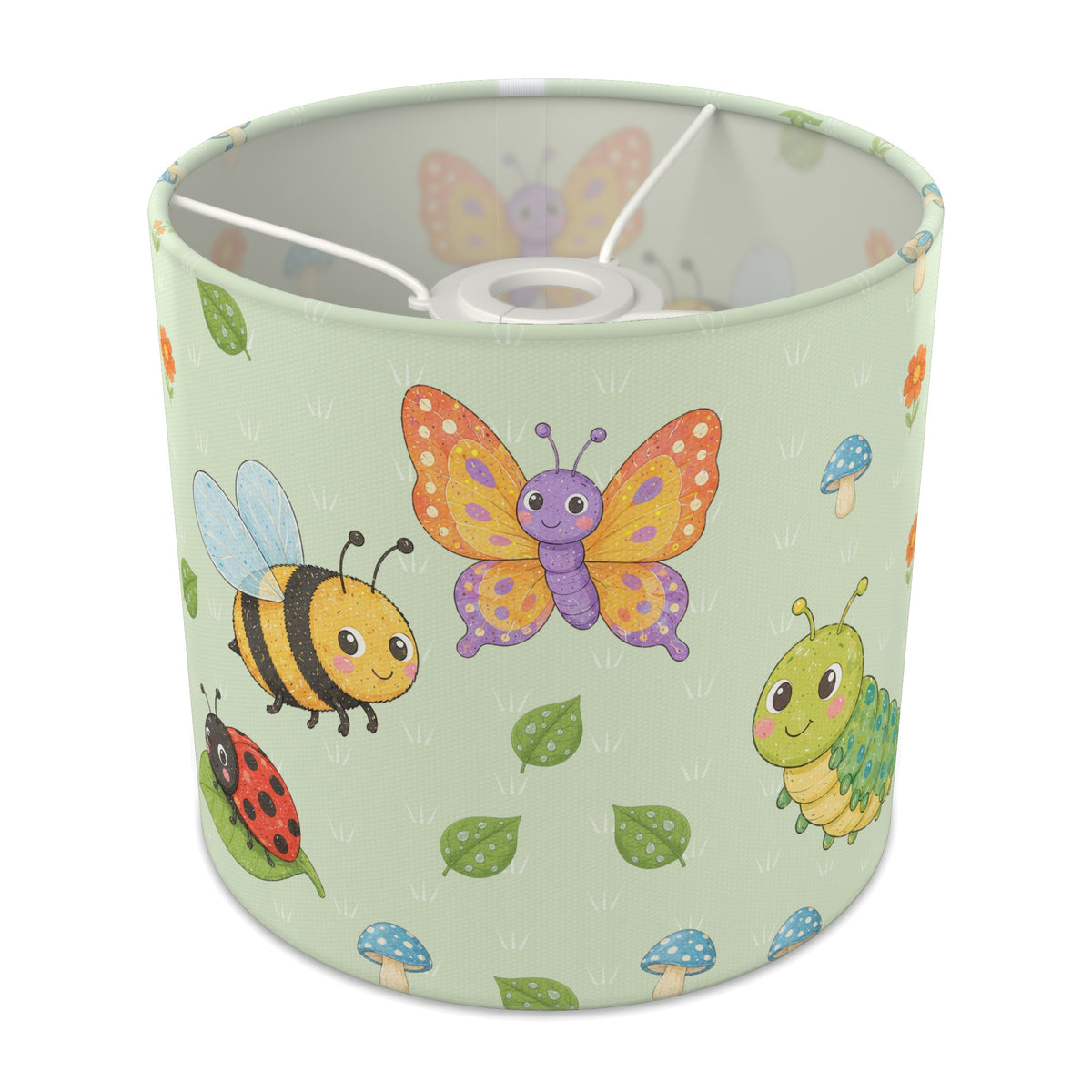 Meadow Garden Bugs lampshade - 20cm x 18.5cm Ceiling - main photo