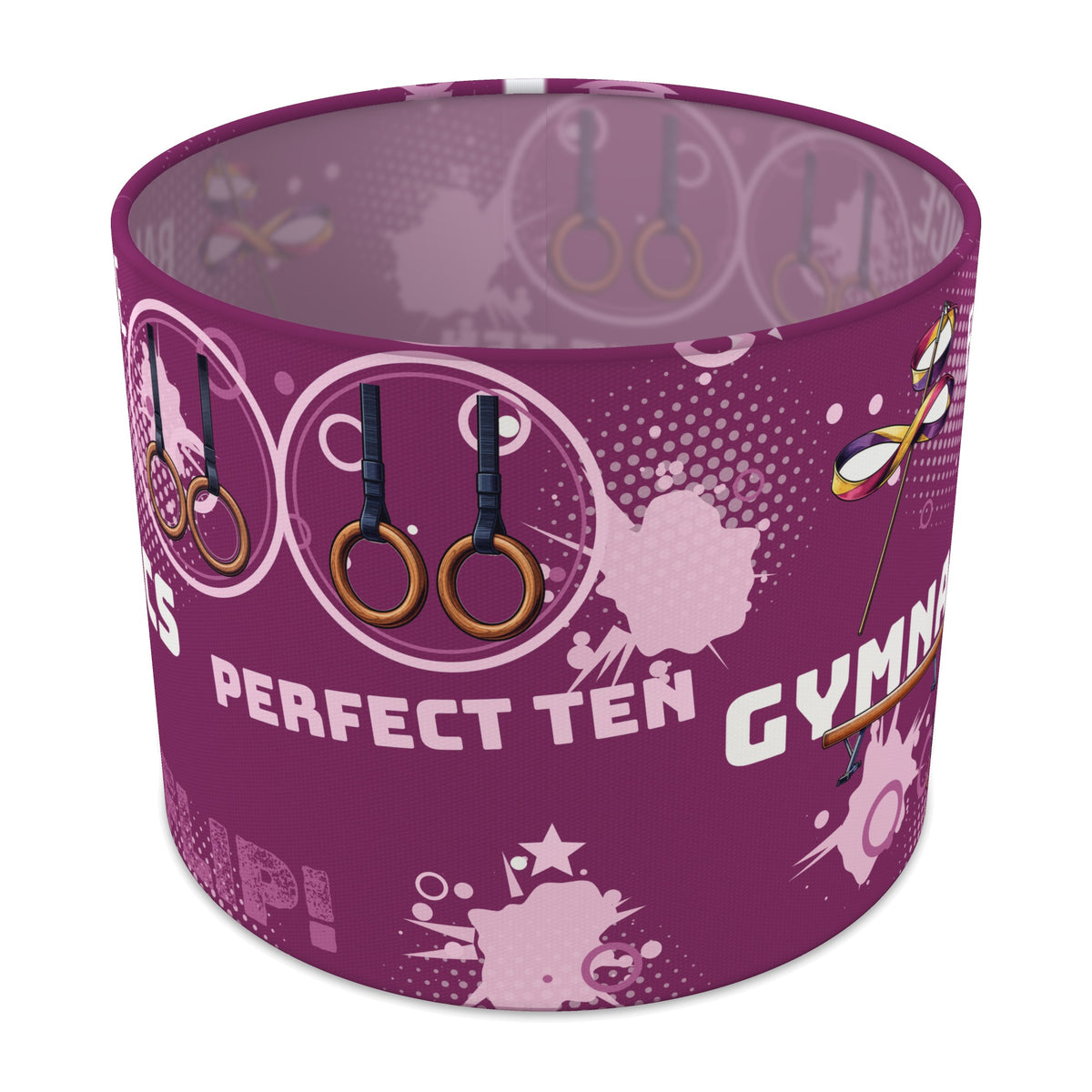 Berry Gymnastics Star lampshade - 25cm x 20cm Table