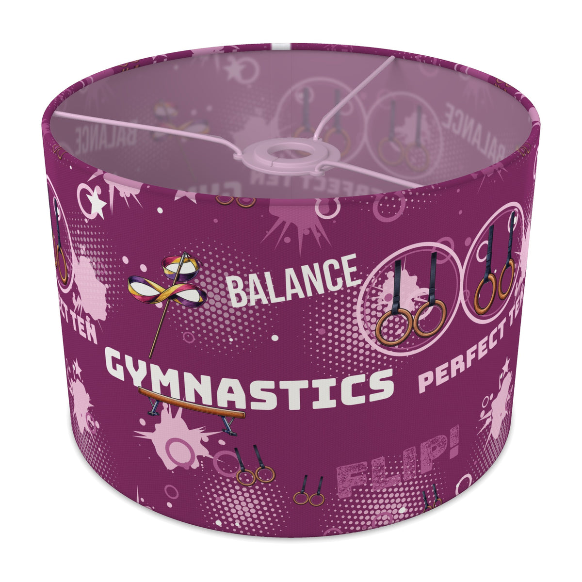 Berry Gymnastics Star lampshade - 30cm x 21cm Ceiling