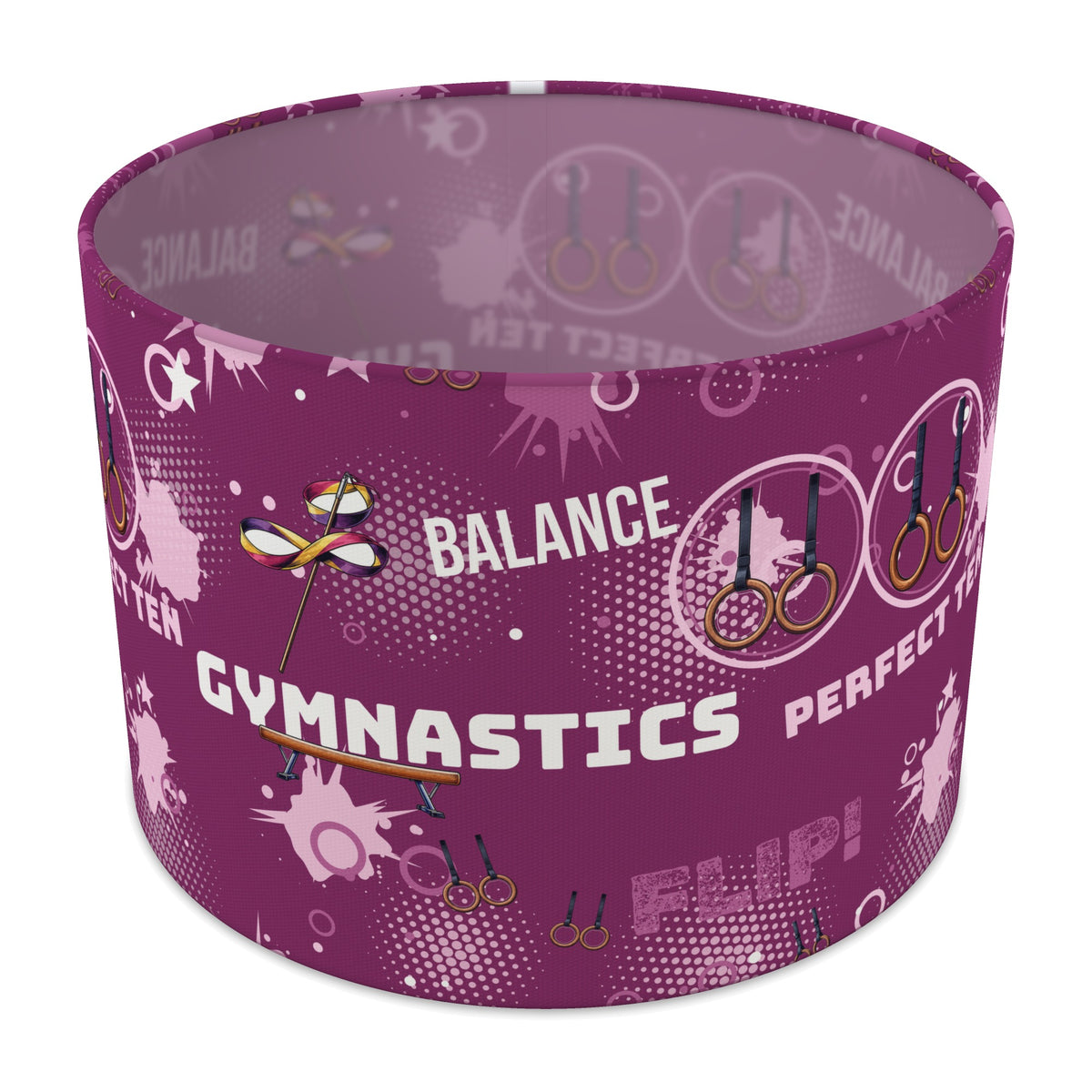 Berry Gymnastics Star lampshade - 30cm x 21cm Table