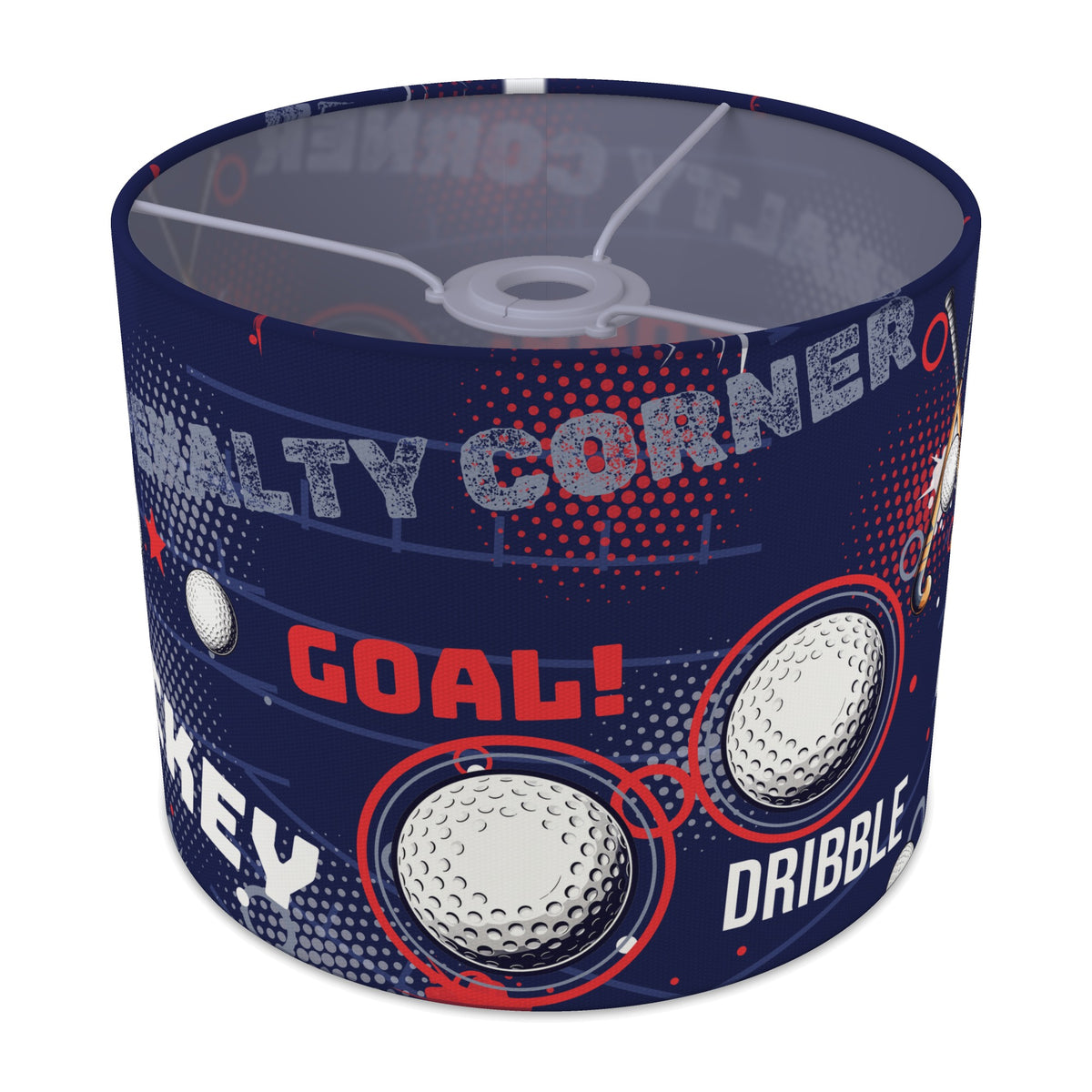 Navy Hockey Hero lampshade - 25cm x 20cm Ceiling