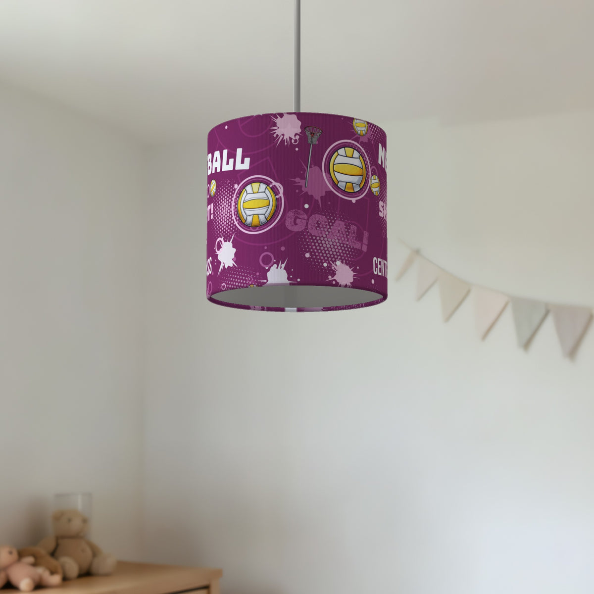 Berry Netball Star lampshade - 20cm x 18.5cm Ceiling - photo 2