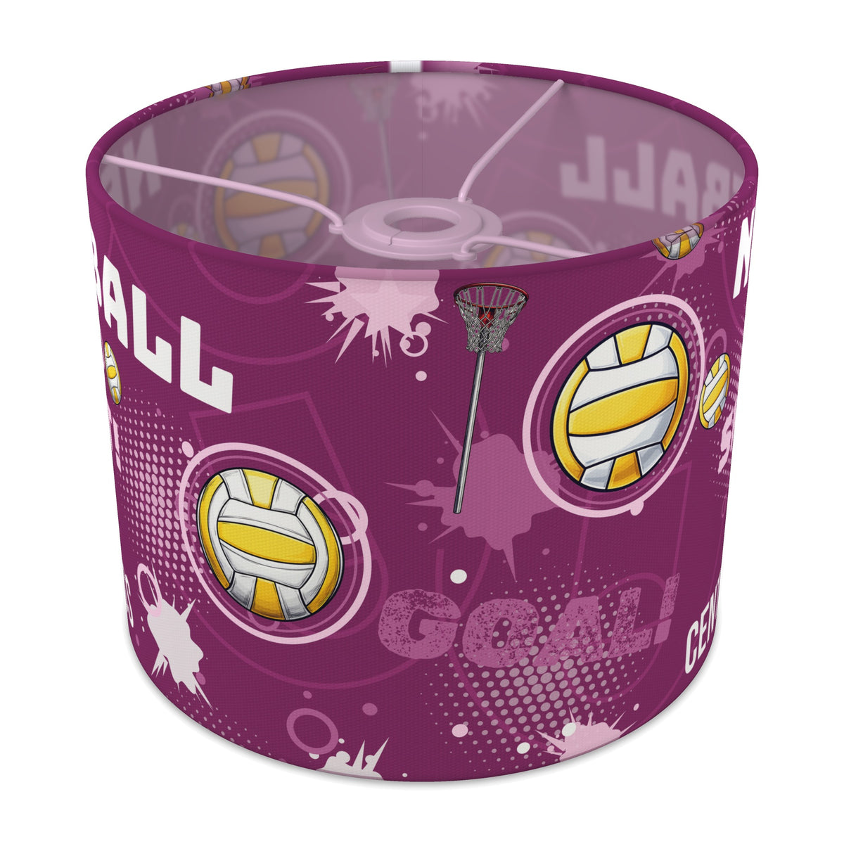 Berry Netball Star lampshade - 25cm x 20cm Ceiling