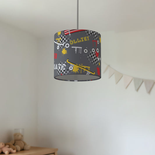 Concrete Skate Park lampshade - 20cm x 18.5cm Ceiling - photo 2