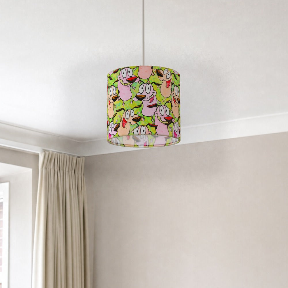 Colorful Cartoon Dog Pattern lampshade