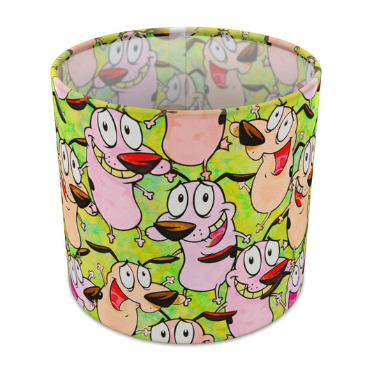 Colorful Cartoon Dog Pattern lampshade - 20cm Table