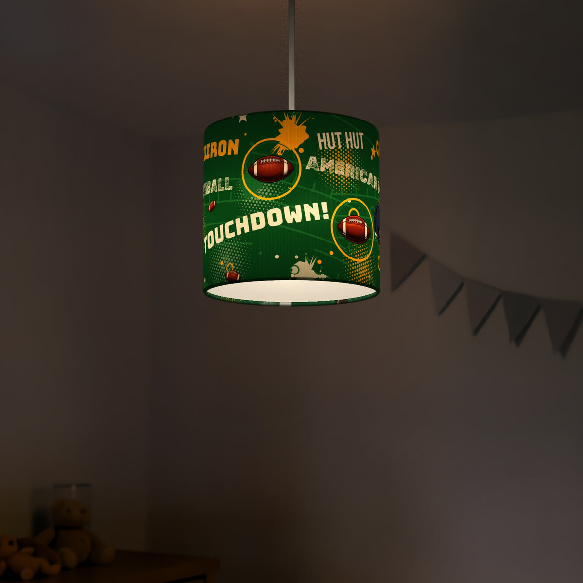 Pitch Touchdown lampshade - 20cm x 18.5cm Ceiling - photo 5