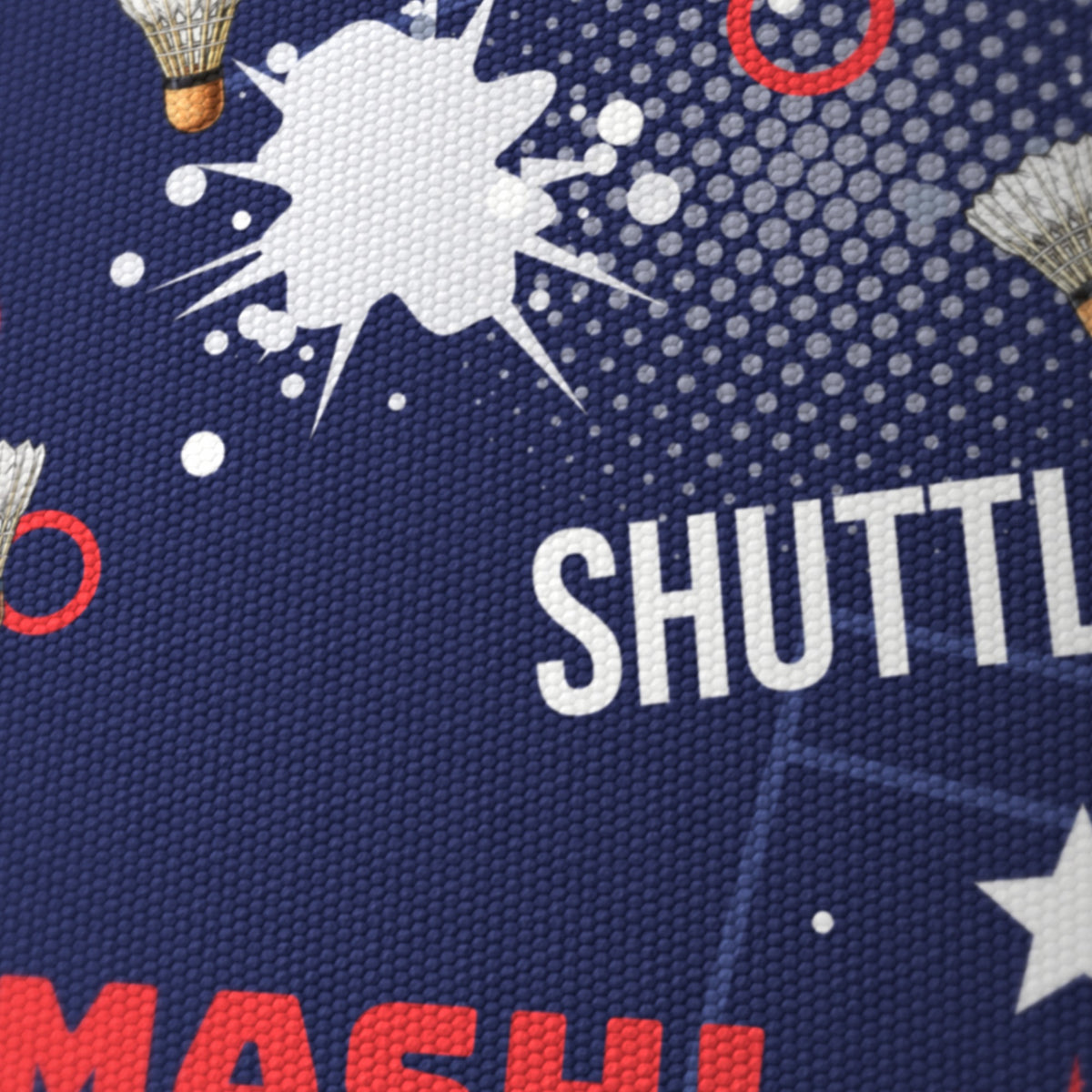 Navy Badminton Smash lampshade - 20cm x 18.5cm Ceiling - photo 6