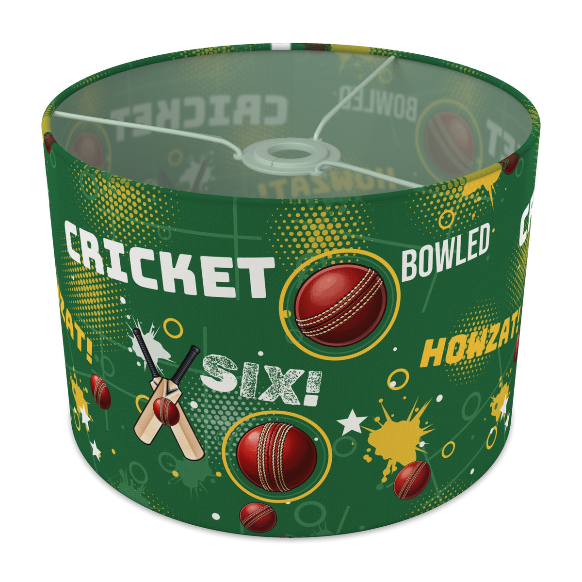 Pitch Cricket Crazy lampshade - 30cm x 21cm Ceiling