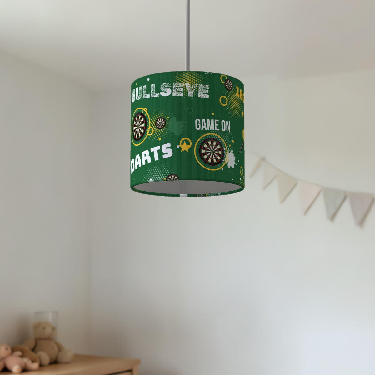 Pitch Darts Night lampshade - 20cm x 18.5cm Ceiling - photo 2