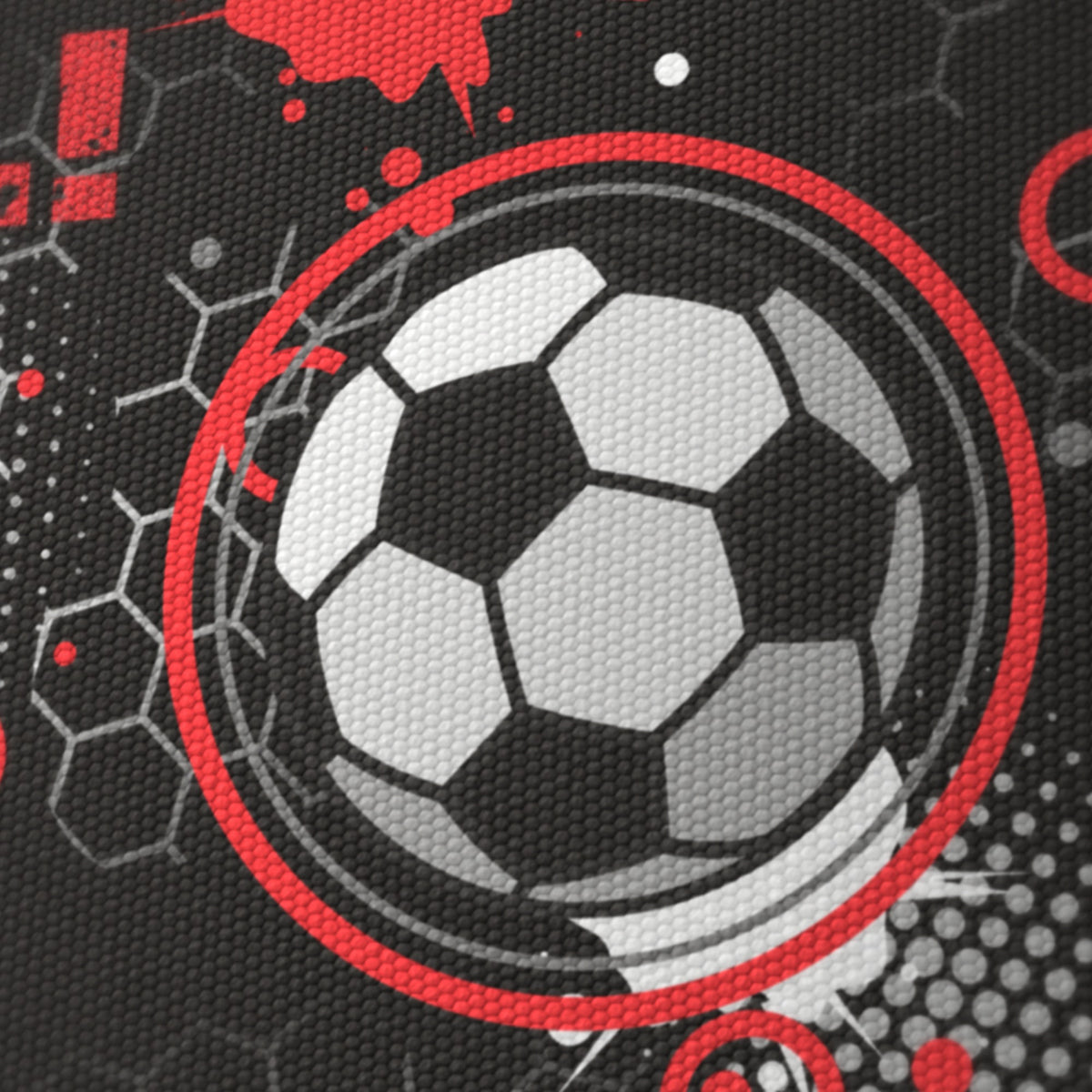 Black Football Crazy lampshade - 20cm x 18.5cm Ceiling - photo 6