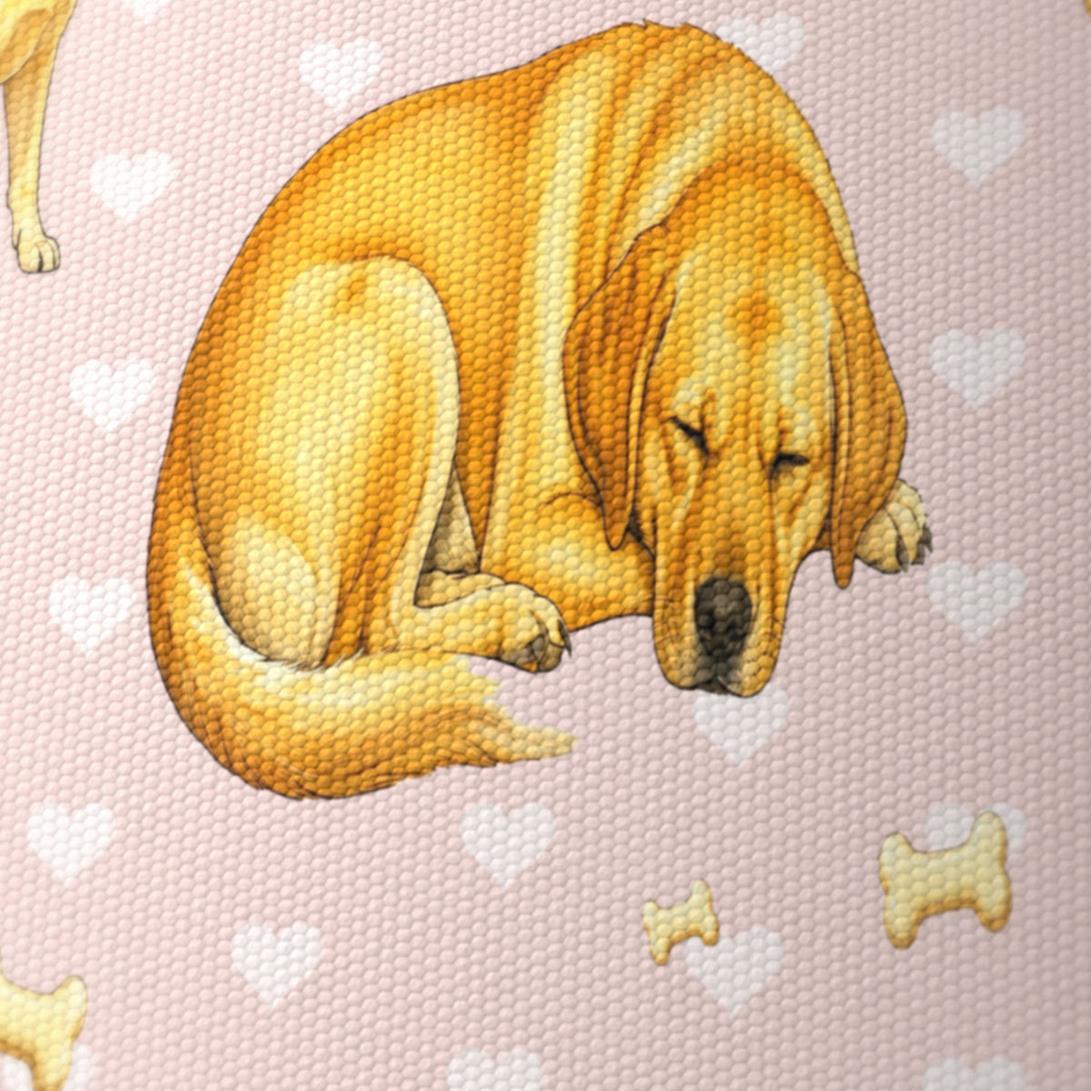 Blush Labrador Love lampshade - 20cm x 18.5cm Ceiling - photo 6