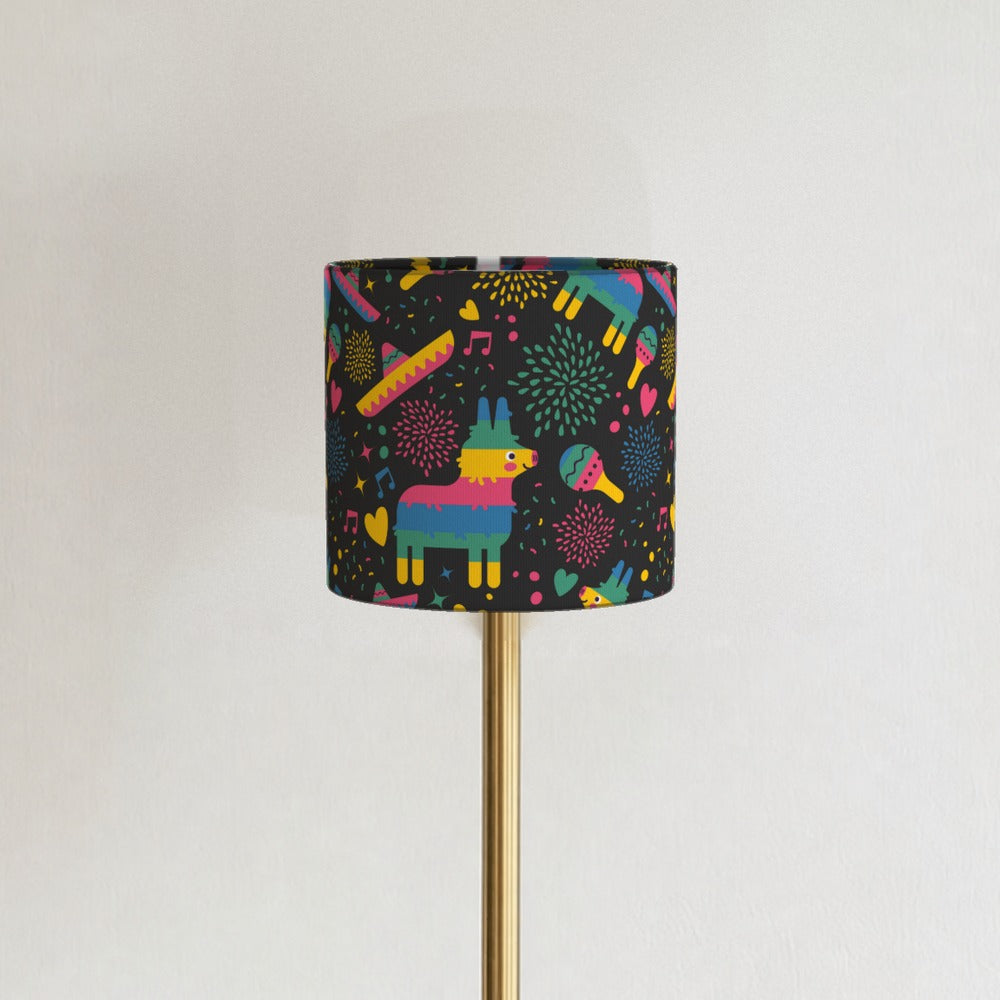 Colorful Fiesta Pinata Pattern lampshade