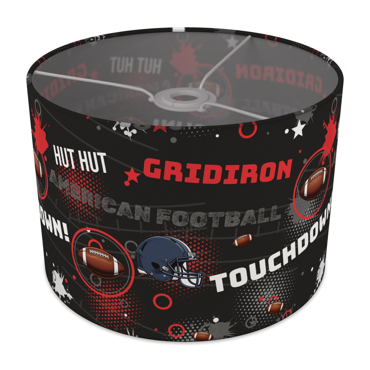 Black Touchdown lampshade - 30cm x 21cm Ceiling