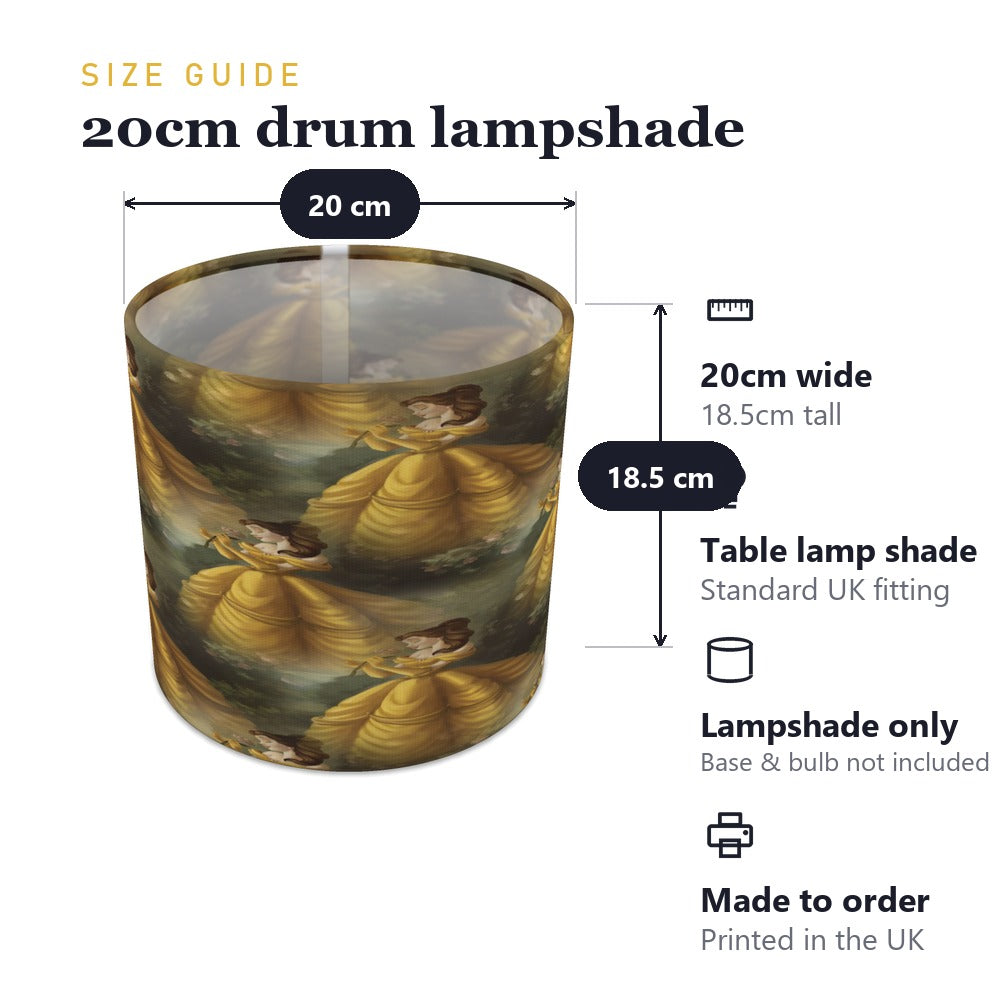 Enchanting Princess Theme lampshade