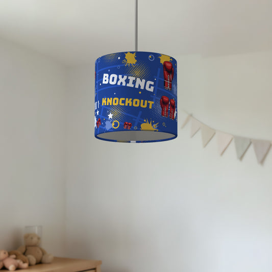 Royal Knockout Boxing lampshade - 20cm x 18.5cm Ceiling - photo 2