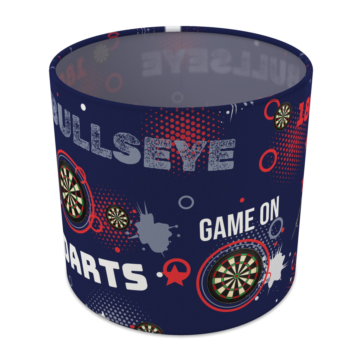 Navy Darts Night lampshade - 20cm x 18.5cm Table