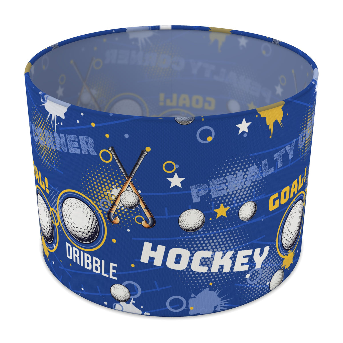 Royal Hockey Hero lampshade - 30cm x 21cm Table