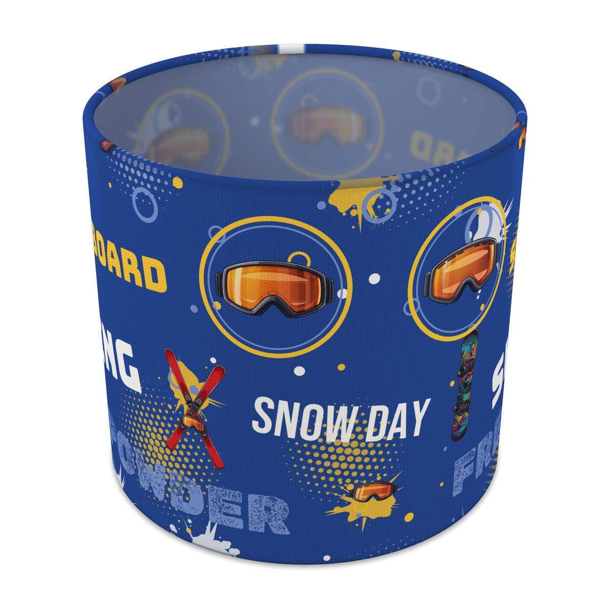 Royal Snow Day lampshade - 20cm x 18.5cm Table