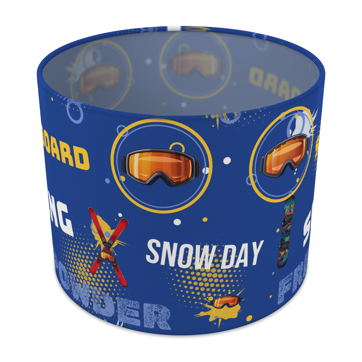 Royal Snow Day lampshade - 25cm x 20cm Table