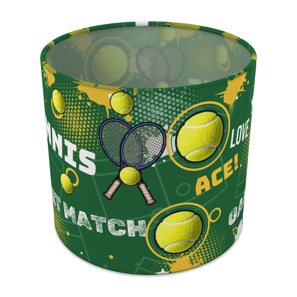 Pitch Tennis Ace lampshade - 20cm x 18.5cm Table