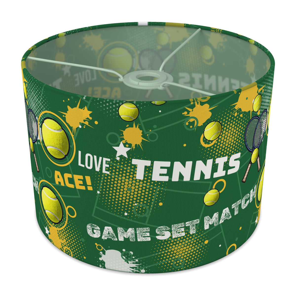 Pitch Tennis Ace lampshade - 30cm x 21cm Ceiling
