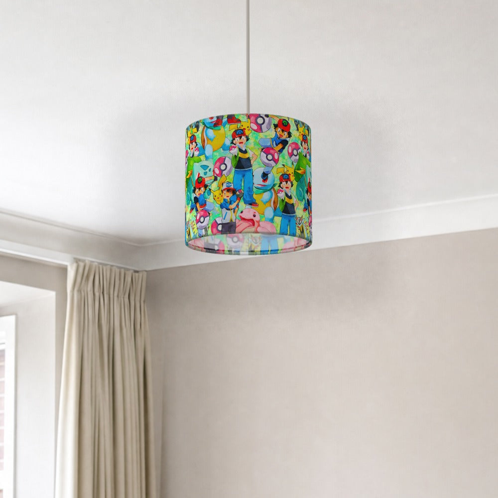 Red Modern lampshade