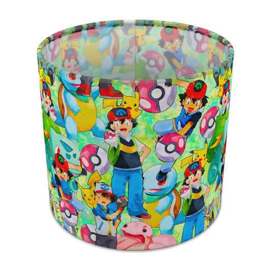 Red Modern lampshade - 20cm Table
