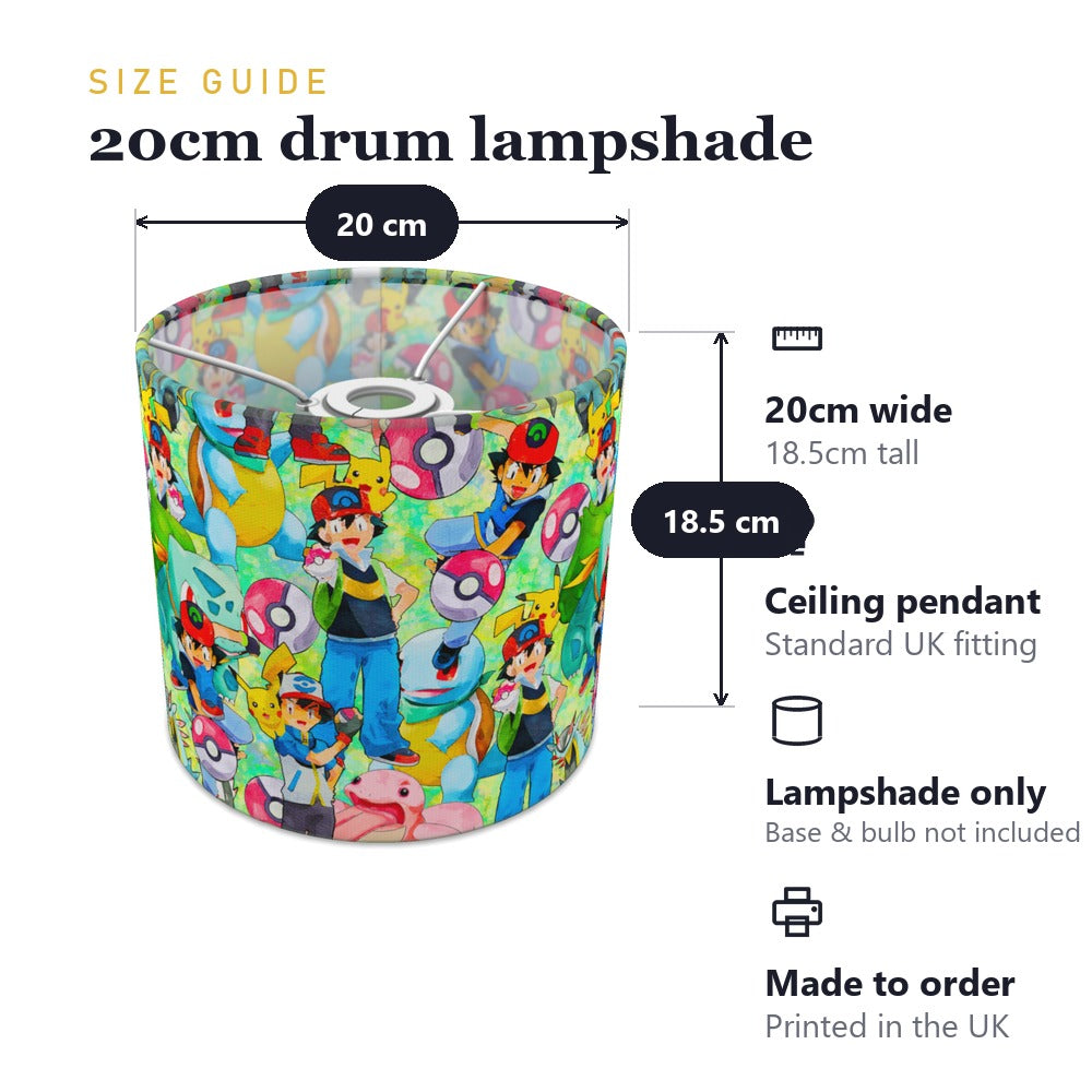 Red Modern lampshade