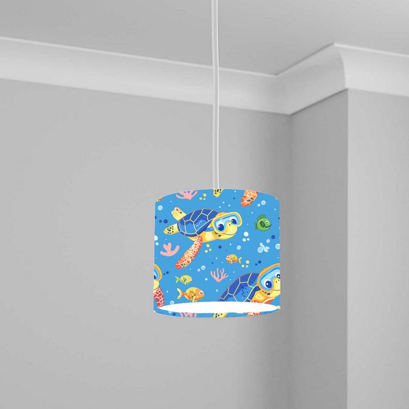 Aquatic Lampshade Kids Bedroom LightShade ver225 20CM X 18.5CM