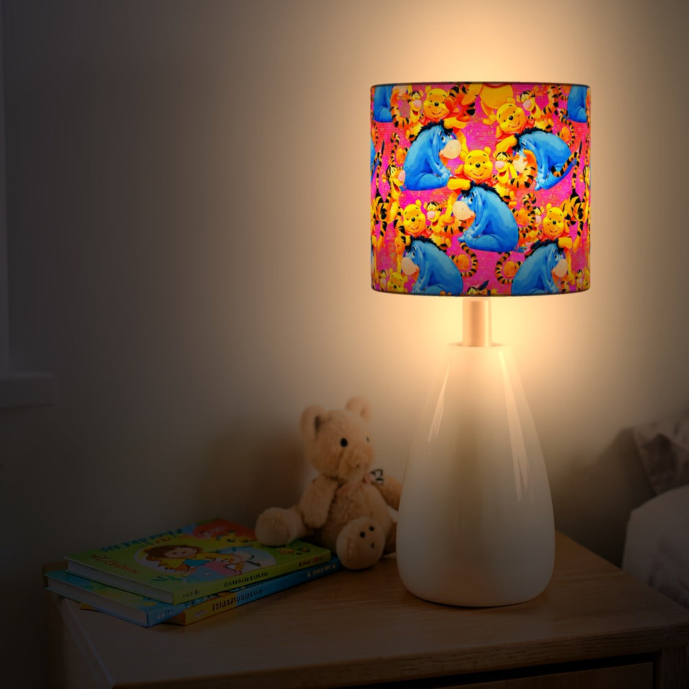 Colorful Animal Friends lampshade