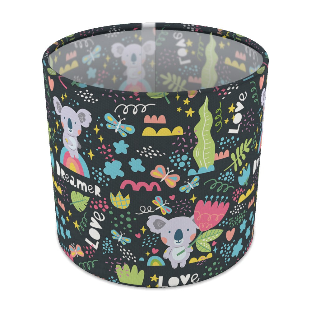 Colorful Koala Jungle Pattern lampshade - 20cm Table