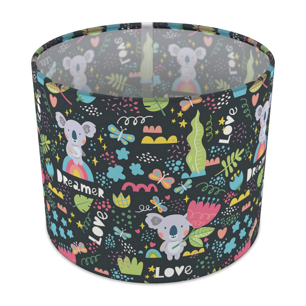 Colorful Koala Jungle Pattern lampshade - 25cm Table
