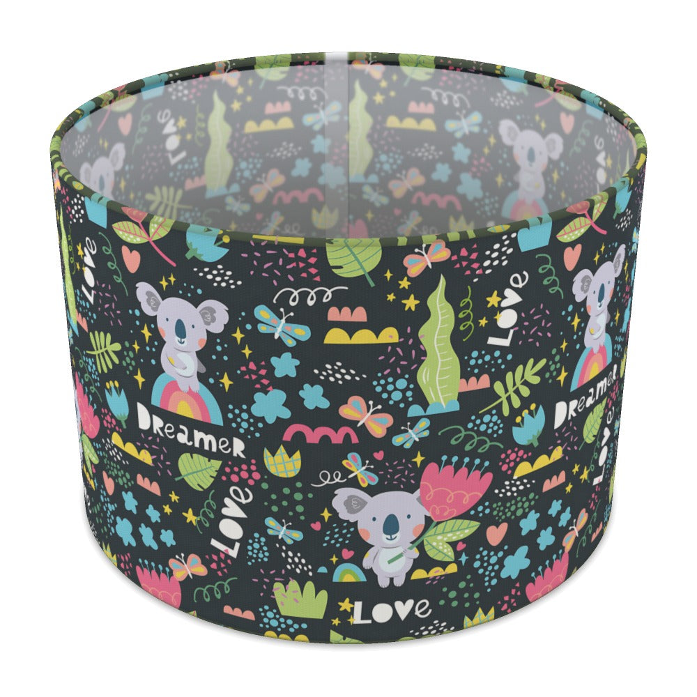 Colorful Koala Jungle Pattern lampshade - 30cm Table