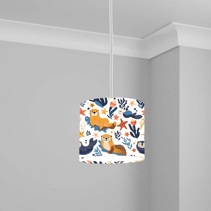 Aquatic Lampshade Kids Bedroom LightShade ver217 20CM X 18.5CM