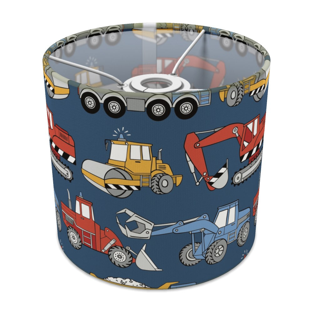 Colorful Construction Vehicle lampshade - 20cm Ceiling