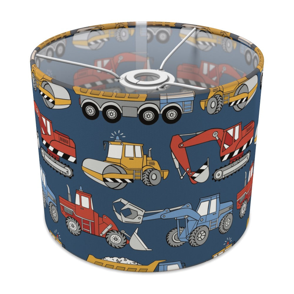 Colorful Construction Vehicle lampshade - 25cm Ceiling