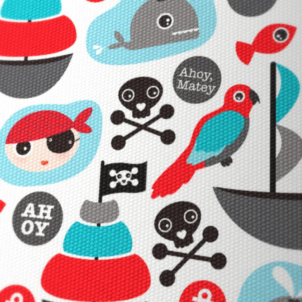 Pirate Adventure Ships and Whales lampshade