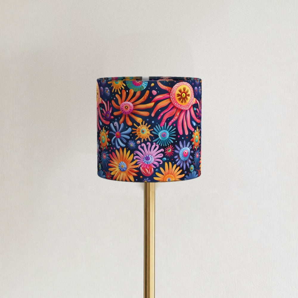Colourful Swirls lampshade