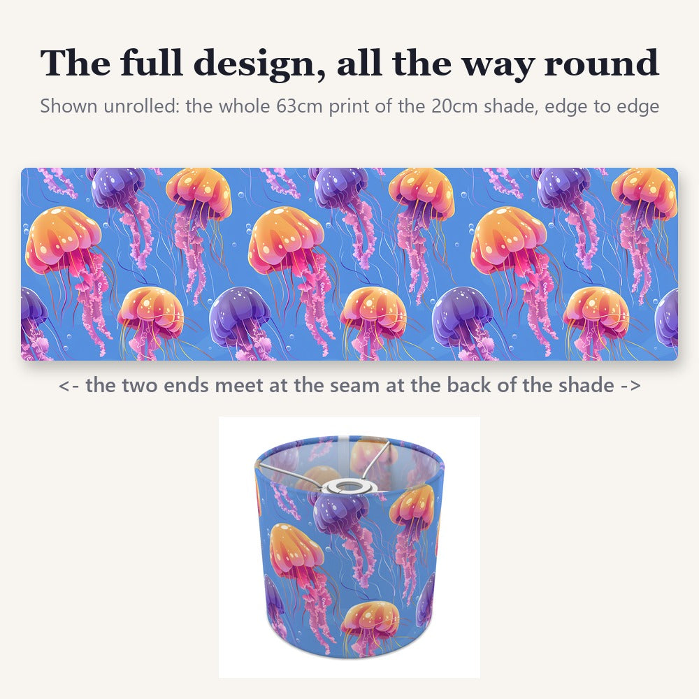 Jellyfish lampshade