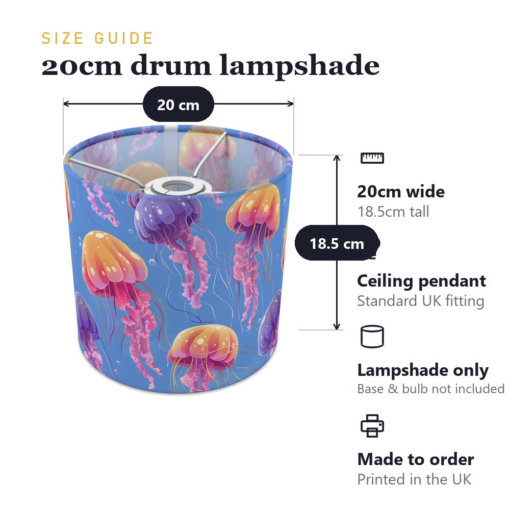 Jellyfish lampshade