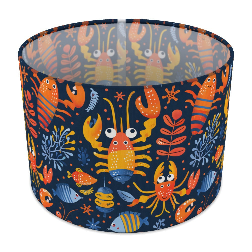 Bright Crabs lampshade - 30cm Table