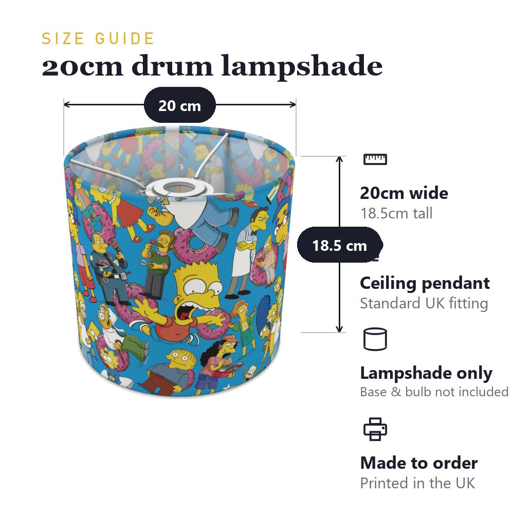 Cartoon Family Fun lampshade